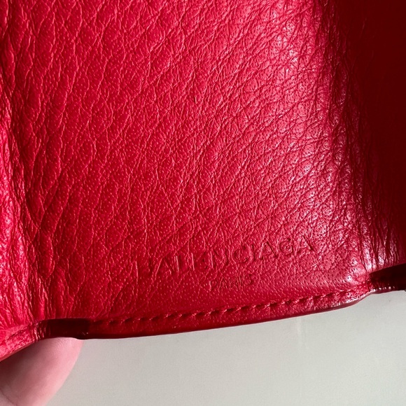 Balenciaga Red Paiper Wallet - Picture 7 of 13
